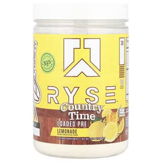 RYSE Loaded Pre, Country Time Lemonade, 15.6 oz, Boost Energy & Endurance