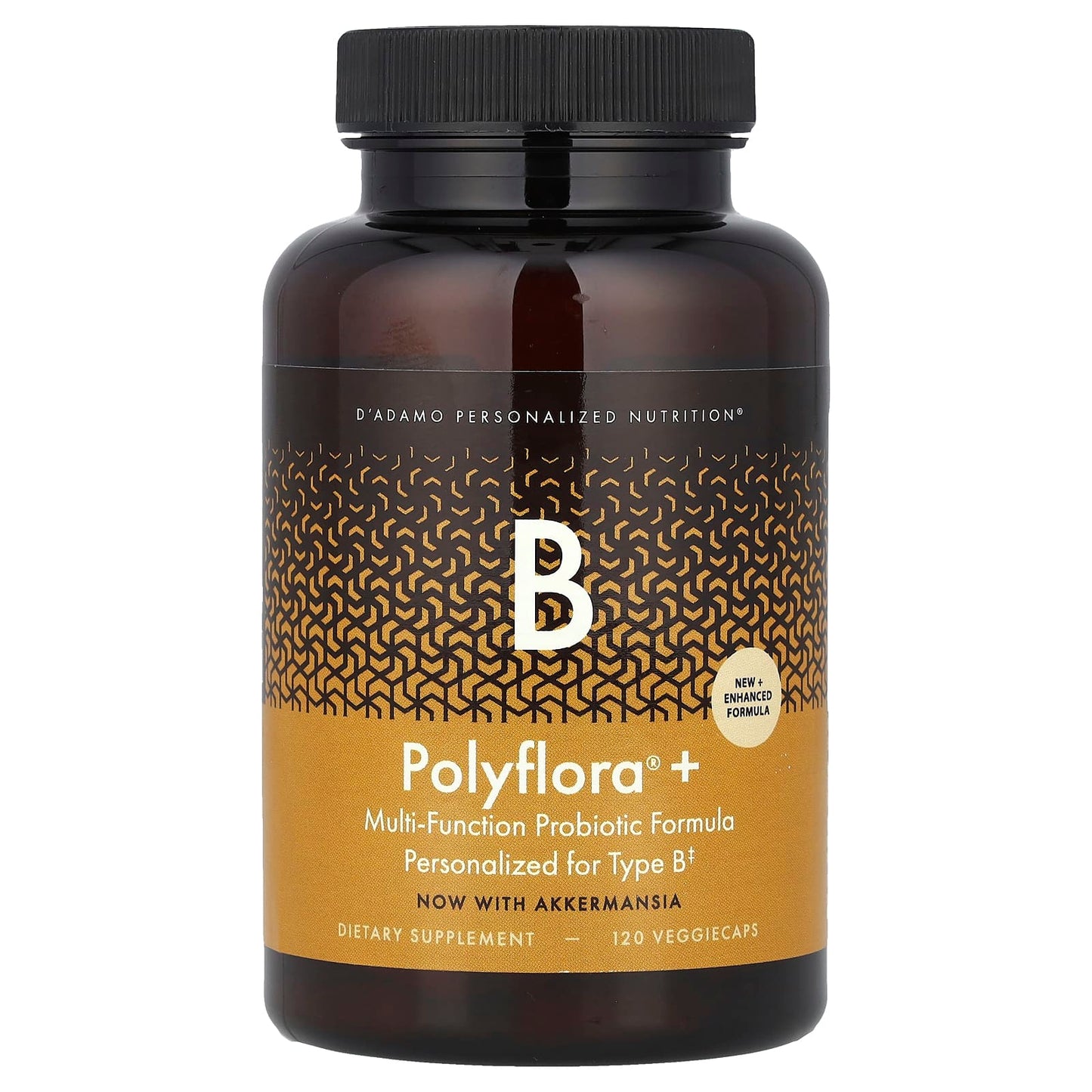 D'adamo Polyflora+ B Probiotic Supplement for Type B Individuals - Image 1