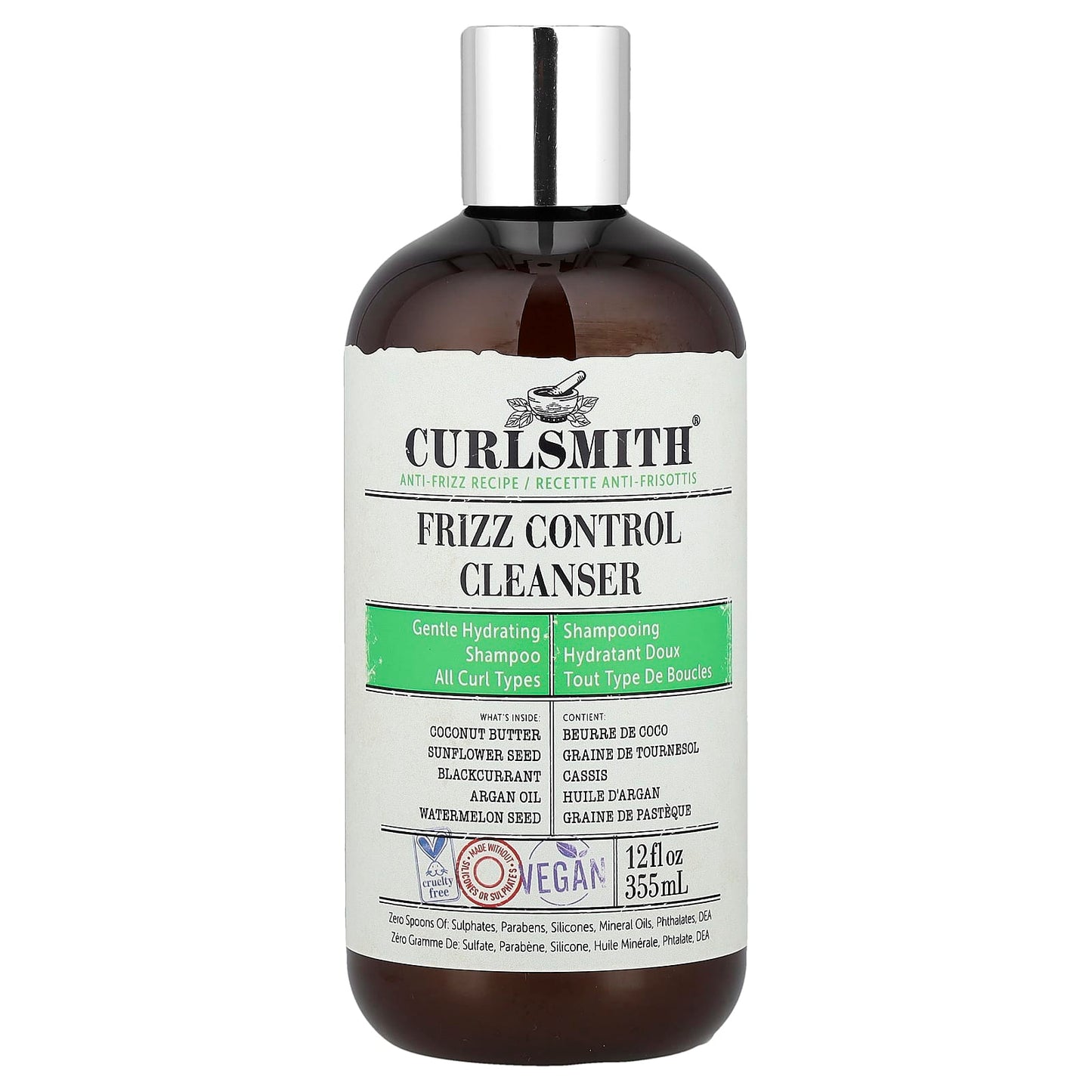 Curlsmith Frizz Control Cleanser for All Curl Types - Image 1