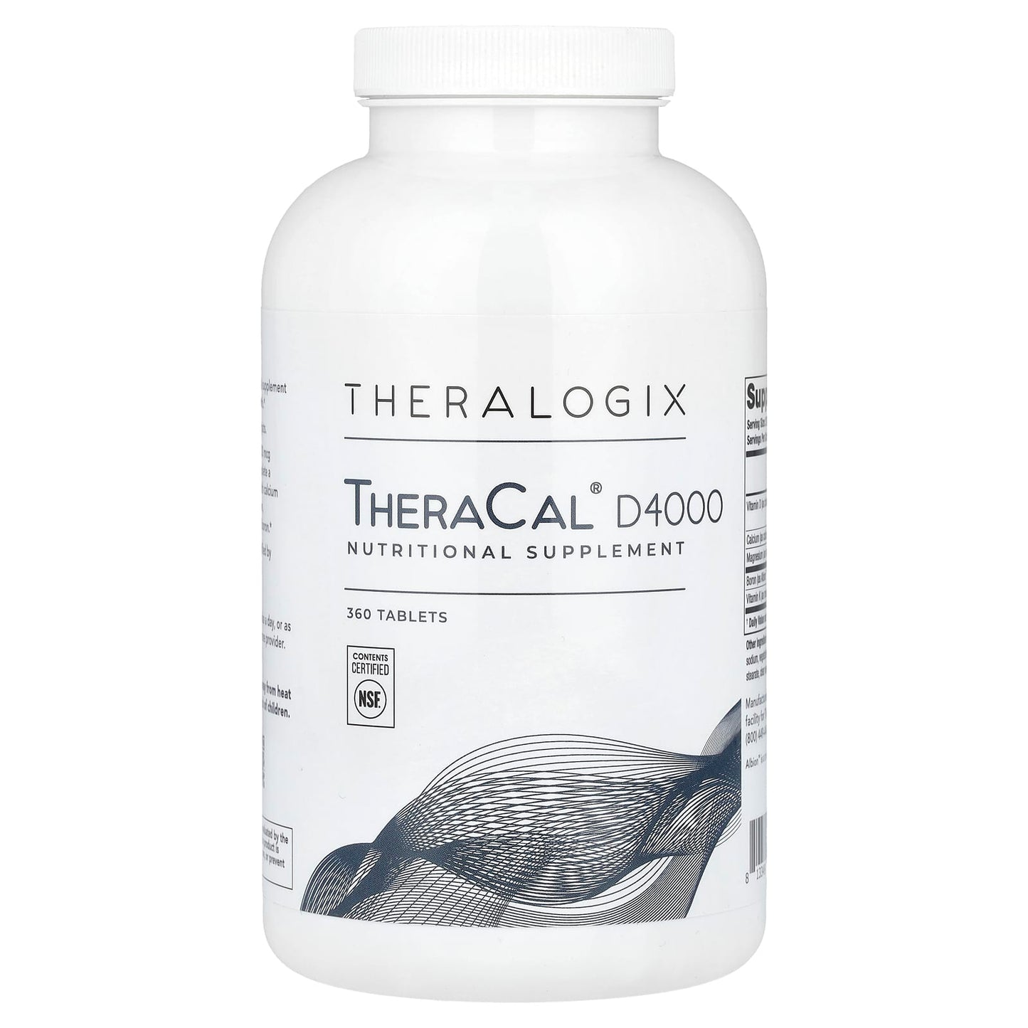 Theralogix, TheraCal D4000, 360 Tablets - Image 1