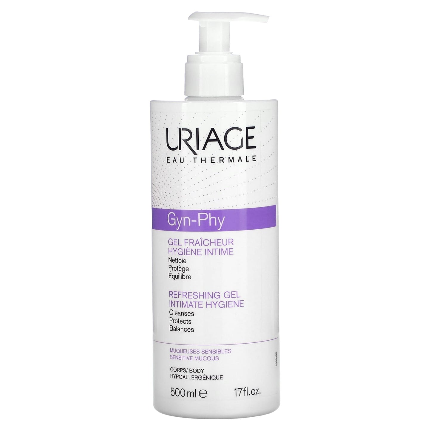 Uriage, Gyn-Phy, Refreshing Gel Intimate Hygiene, 17 fl oz (500 ml) - Image 1