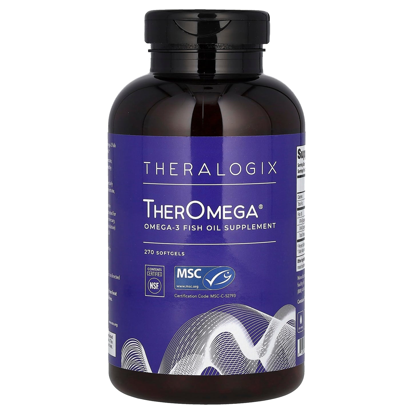 Theralogix, TherOmega, 270 Softgels - Image 1