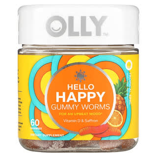 Boost Mood with OLLY's Tropical Zing Gummies - 60 Count
