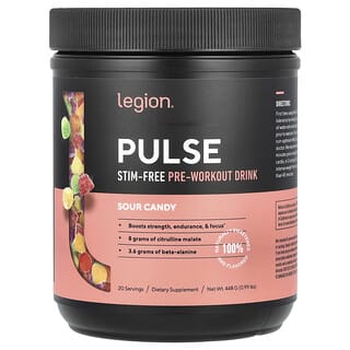 Boost Strength & Endurance with Legion Athletics Pulse, Stim-Free Pre-Workout