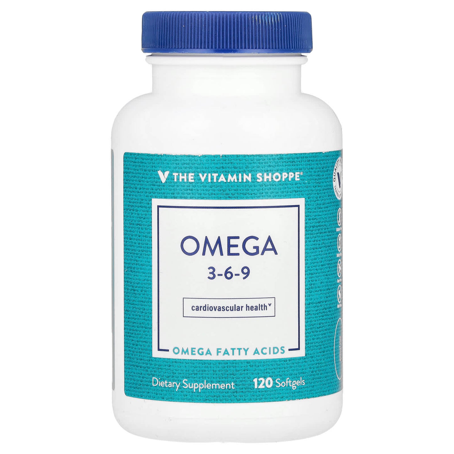 The Vitamin Shoppe, Omega 3-6-9, 120 Softgels - Image 1
