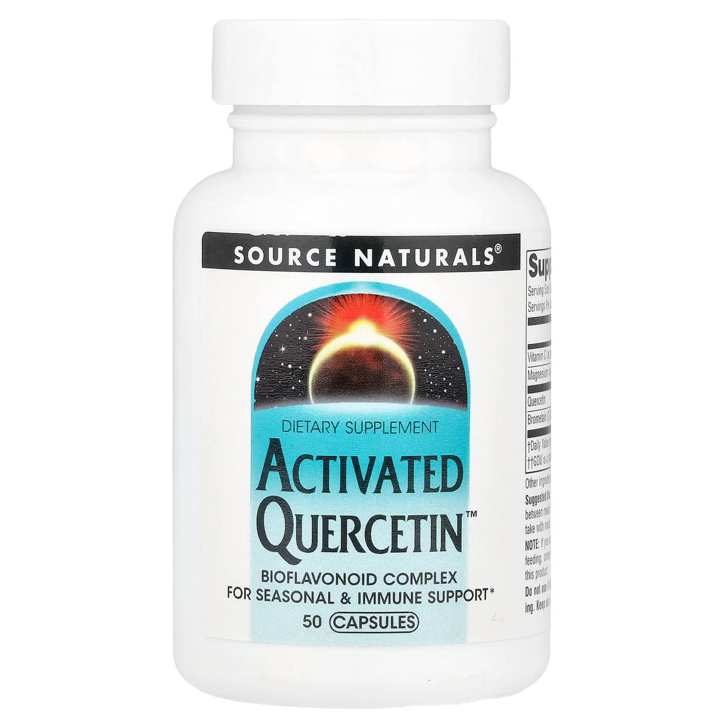 Source Naturals, Activated Quercetin™, 50 Capsules - Image 1