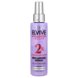 Replump Dry Dehydrated Hair with L'Oréal Elvive Hyaluron + Pump Serum