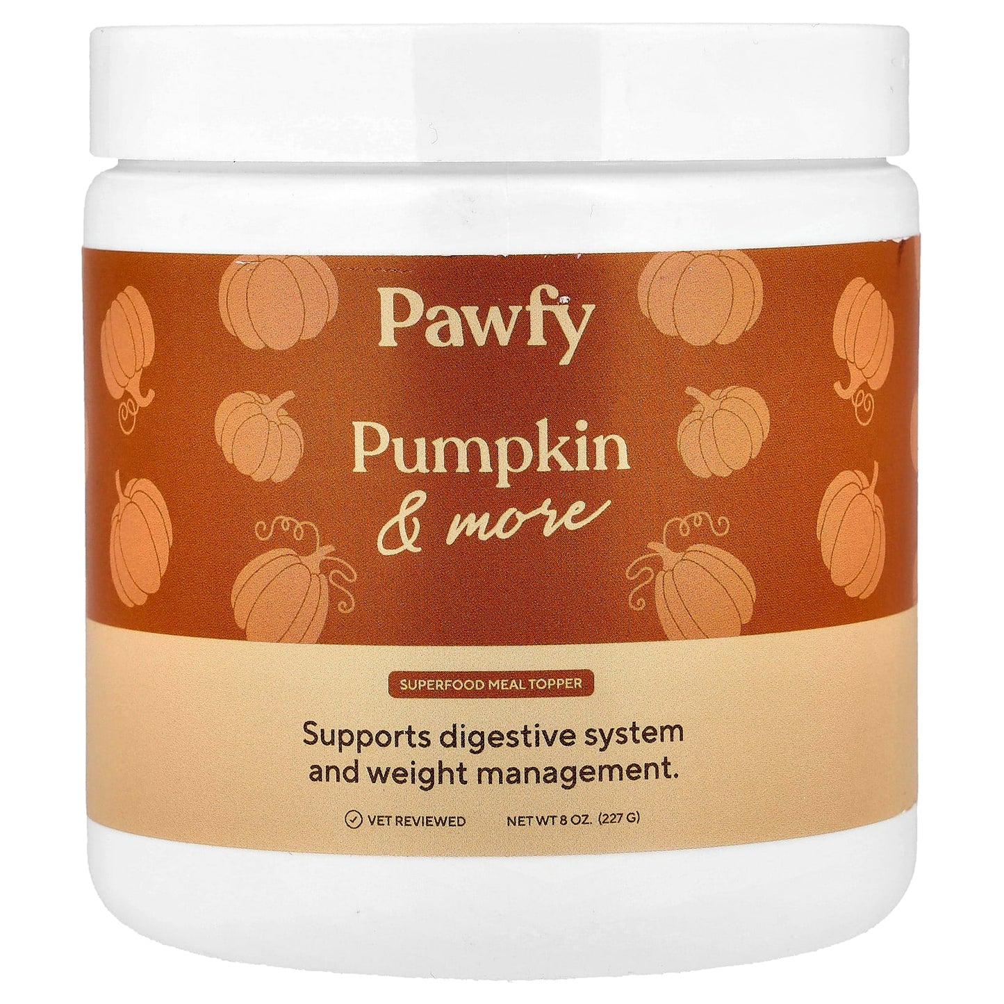 Pawfy, Pumpkin & More, 8 oz (227 g) - Image 1