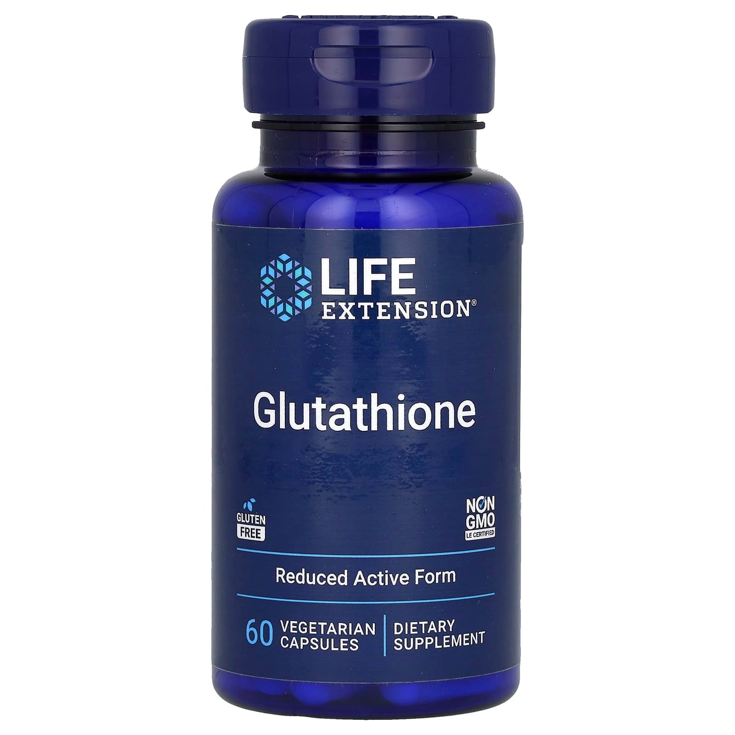 Life Extension, Glutathione, 60 Vegetarian Capsules - Image 1