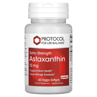 Astaxanthin Brain Health & Eye Strain Relief, 60 Veggie Softgels