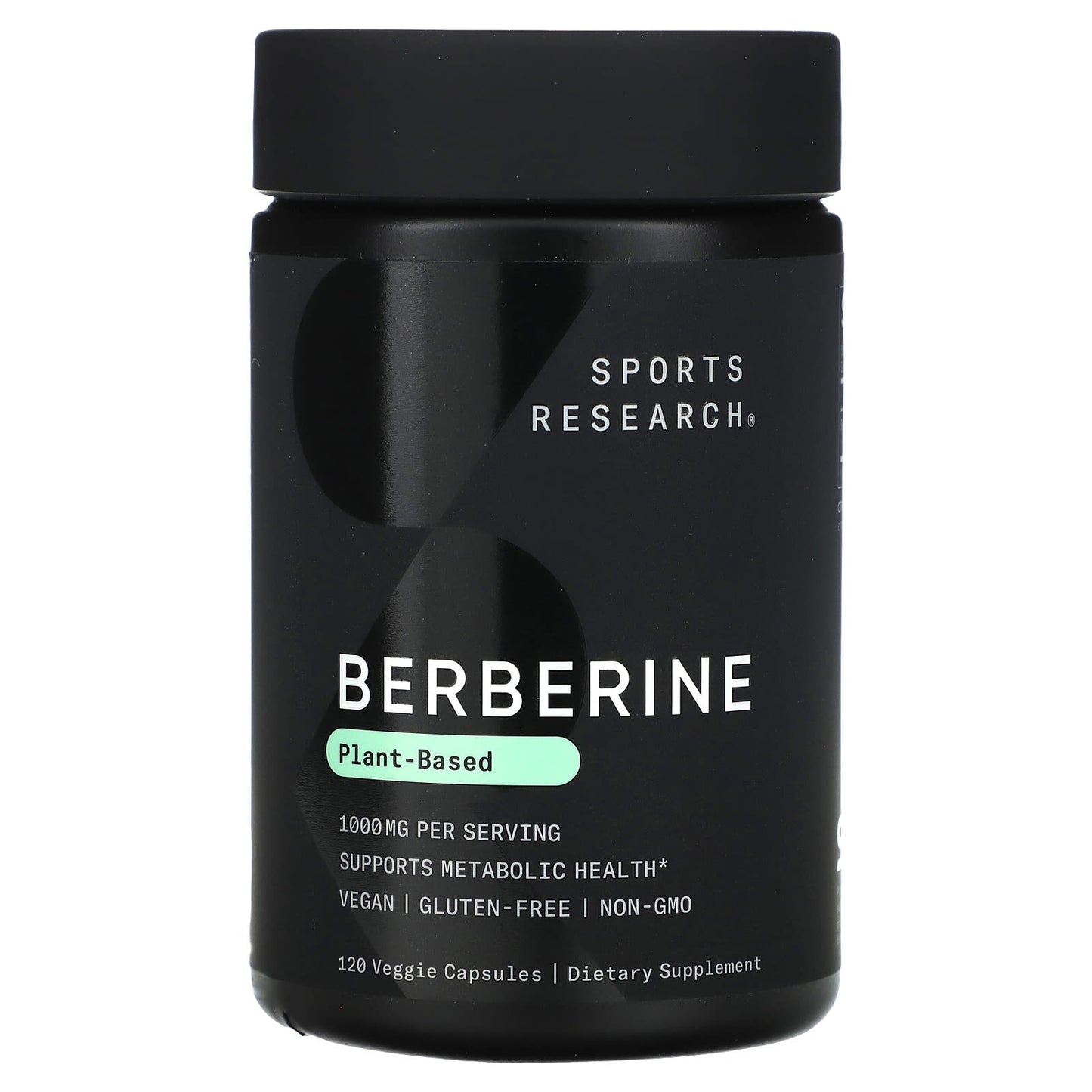 Sports Research, Berberine, 120 Veggie Capsules (500 mg per Capsule) - Image 1