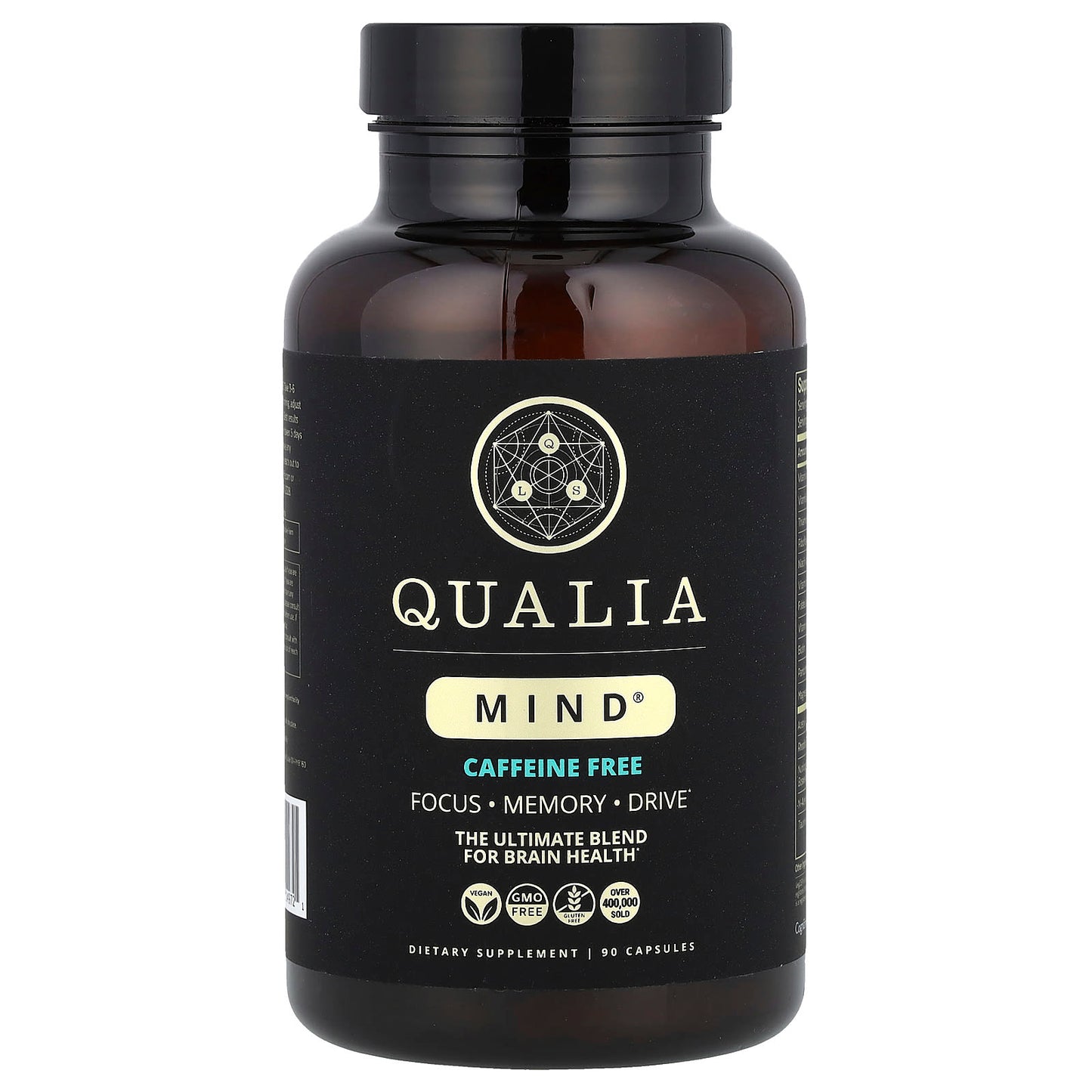 Qualia, Mind®, Caffeine Free, 90 Capsules - Image 1