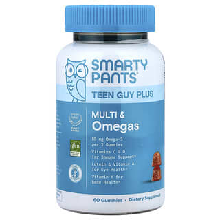 SmartyPants Teen Guy Multivitamin Gummies for Immune Support