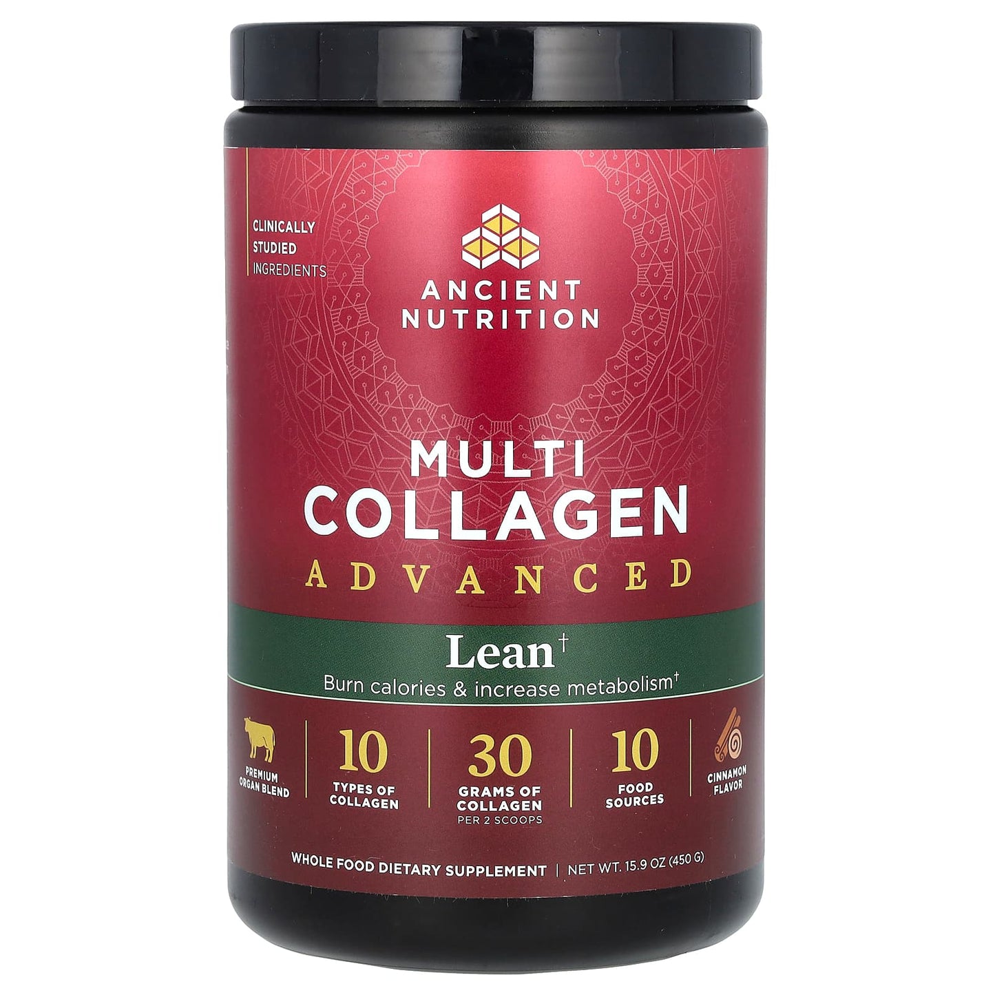Ancient Nutrition Multi Collagen Advanced for Weight Management, 15.9 oz - Image 1