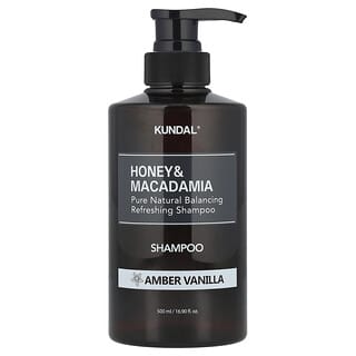 Balancing Amber Vanilla Shampoo by Kundal, 16.9 fl oz (500 ml)