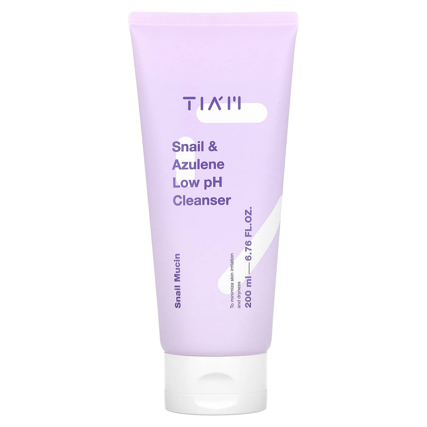 Tiam, Snail & Azulene Low pH Cleanser, 6.76 fl oz (200 ml) - Image 1