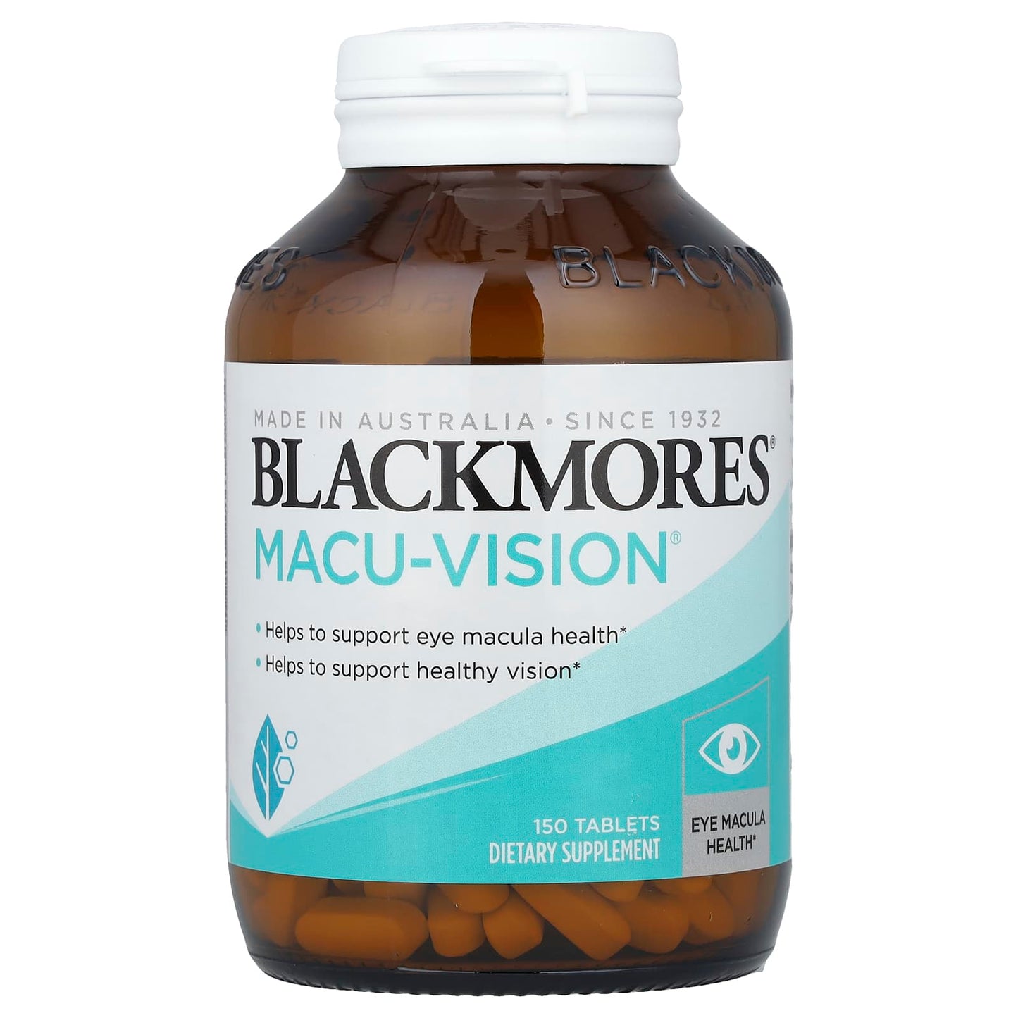 <span style='font-weight: bold;'>Blackmores Macu-Vision Eye Health Supplement - 150 Tablets</span> - Image 1