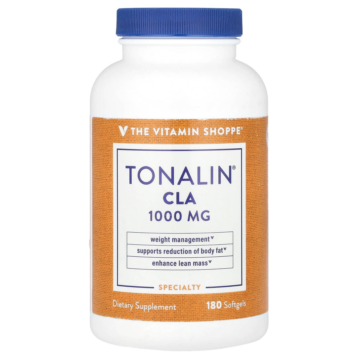 The Vitamin Shoppe, Tonalin® CLA, 1,000 mg, 180 Softgels - Image 1
