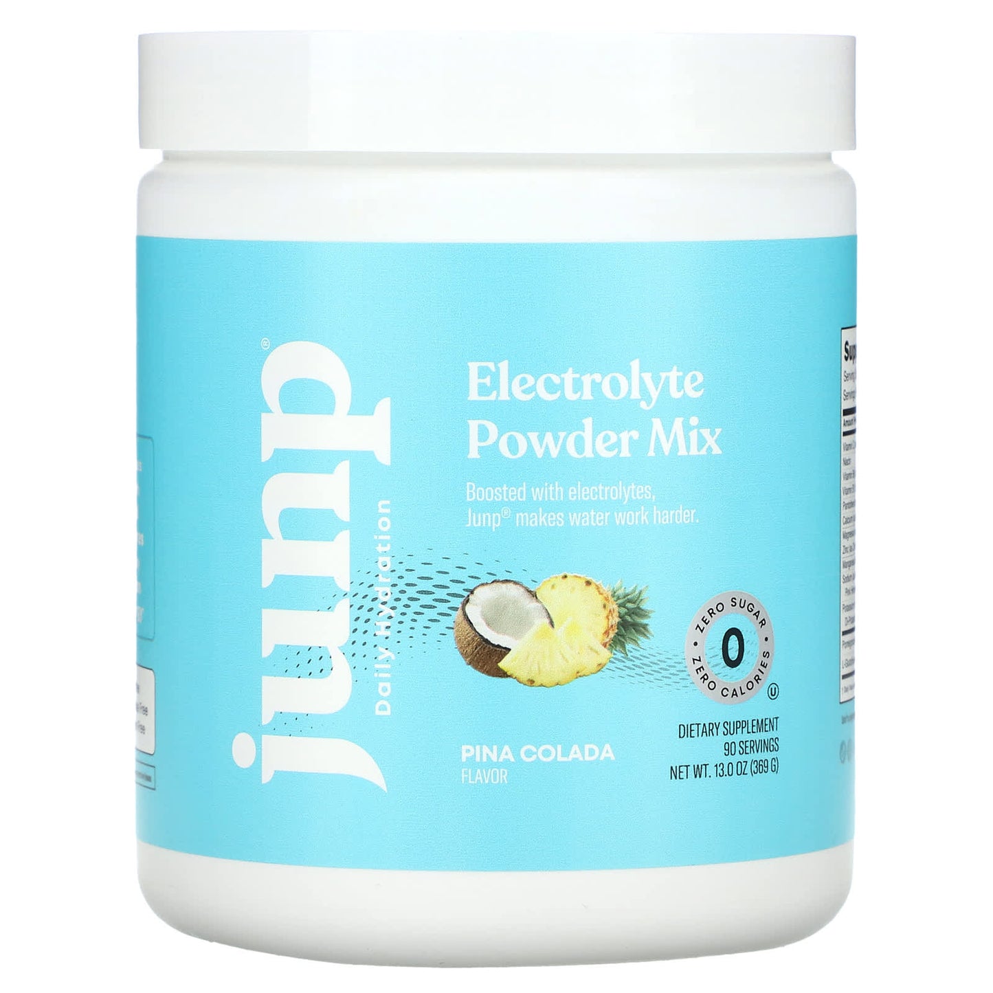 Pina Colada Electrolyte Powder Mix for Daily Hydration - Keto Paleo Diet - Image 1