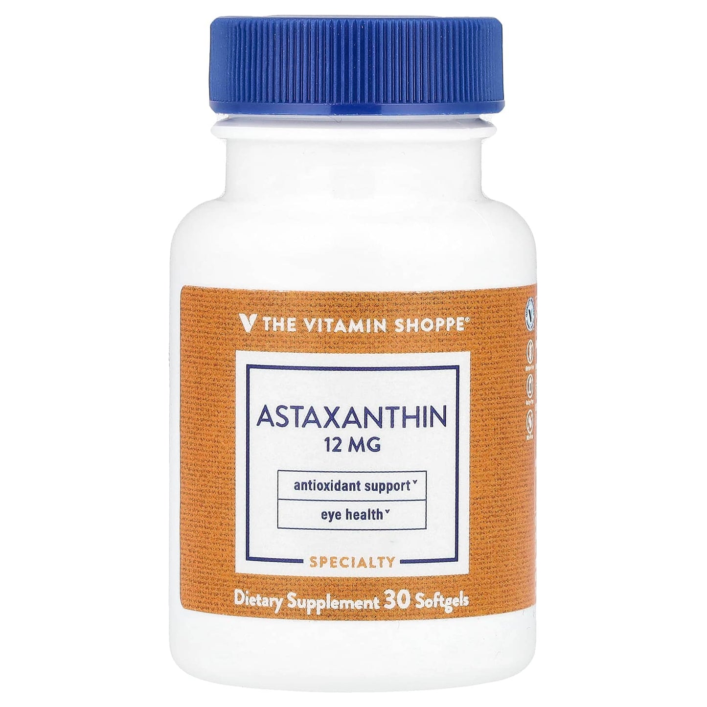 The Vitamin Shoppe, Astaxanthin, 12 mg, 30 Softgels - Image 1