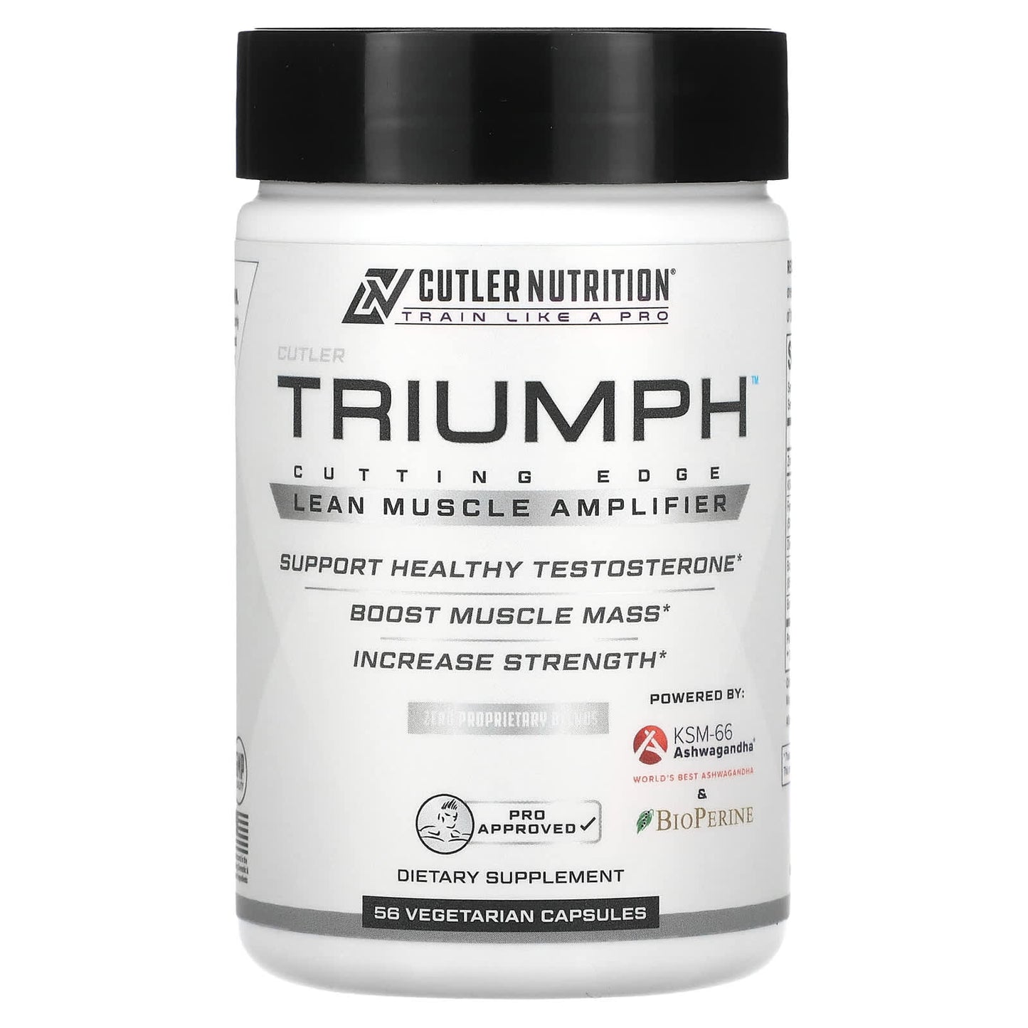 Cutler Nutrition Triumph Lean Muscle Amplifier & Testosterone Booster - Image 1