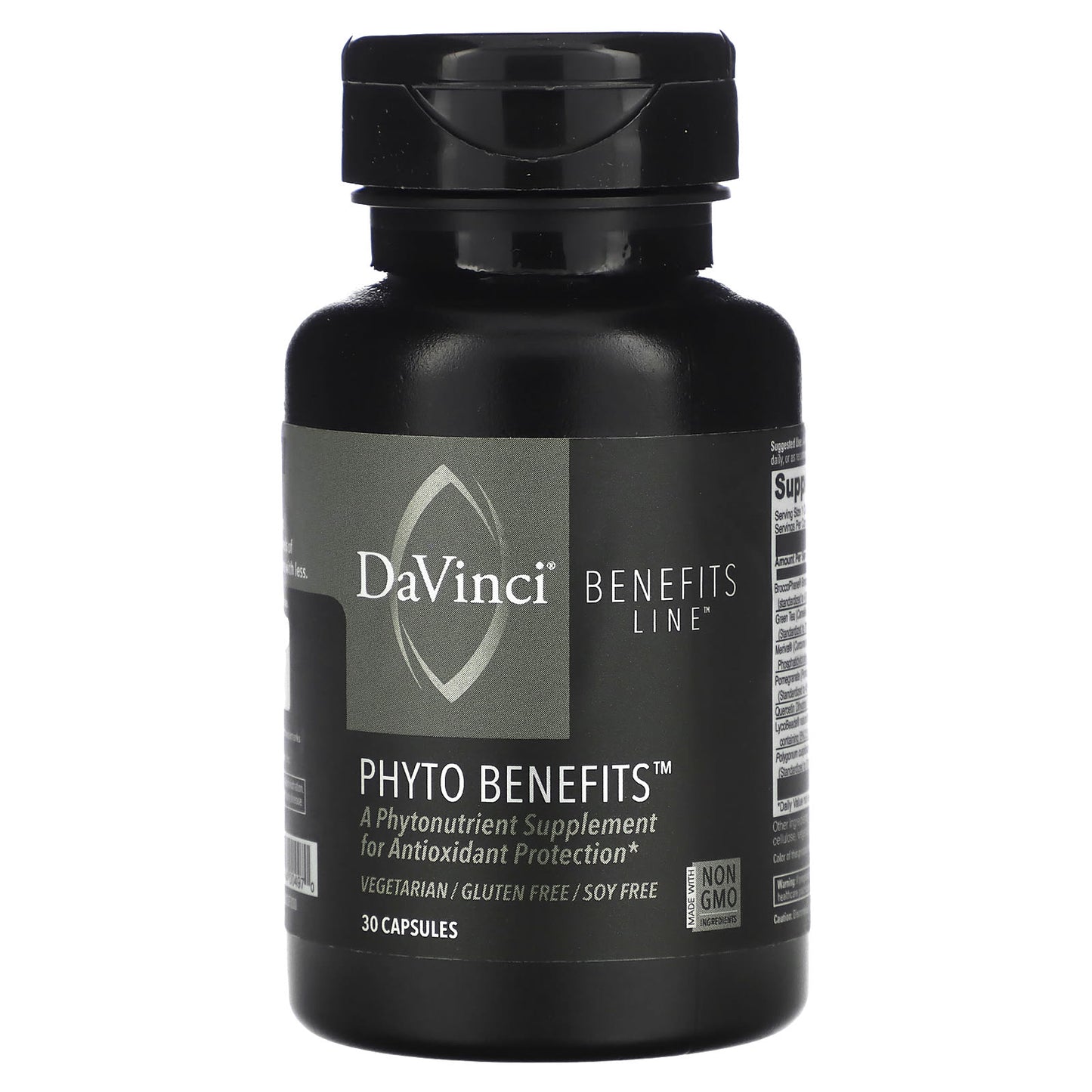 DaVinci Laboratories Phyto Benefits Antioxidant Supplement, 30 Capsules - Image 1
