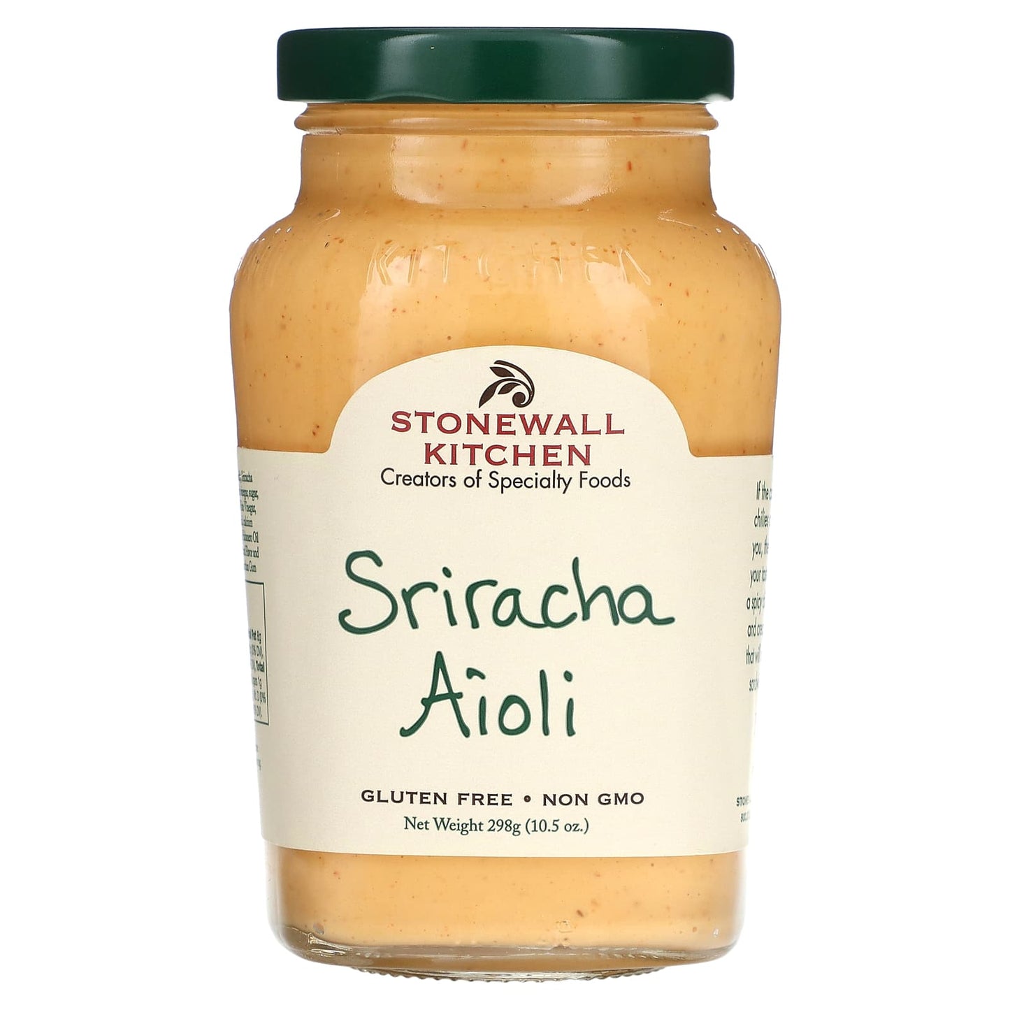 Stonewall Kitchen, Sriracha Aioli, 10.5 oz (298 g) - Image 1
