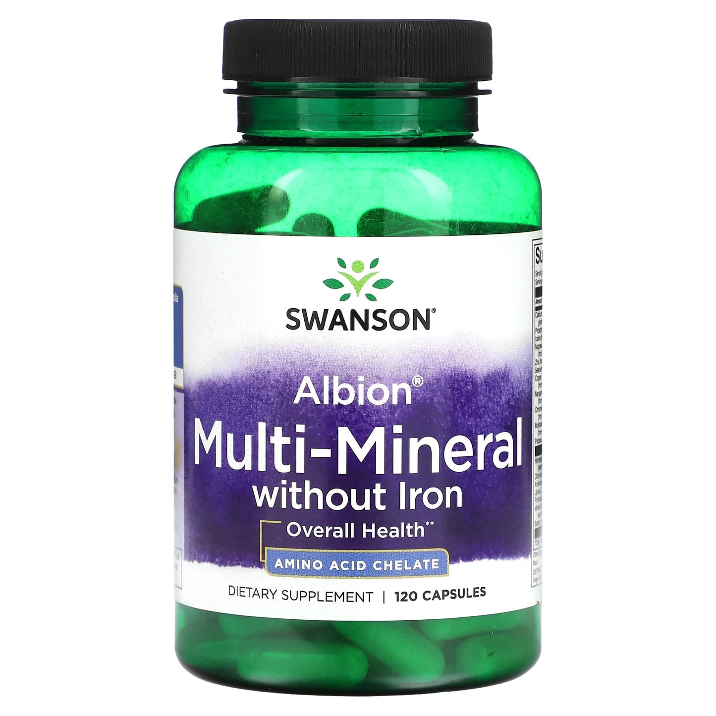 Swanson, Albion, Multi-Mineral without Iron, 120 Capsules - Image 1