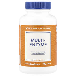 The Vitamin Shoppe Multi-Enzyme Digestive Supplement, 100 Tablets