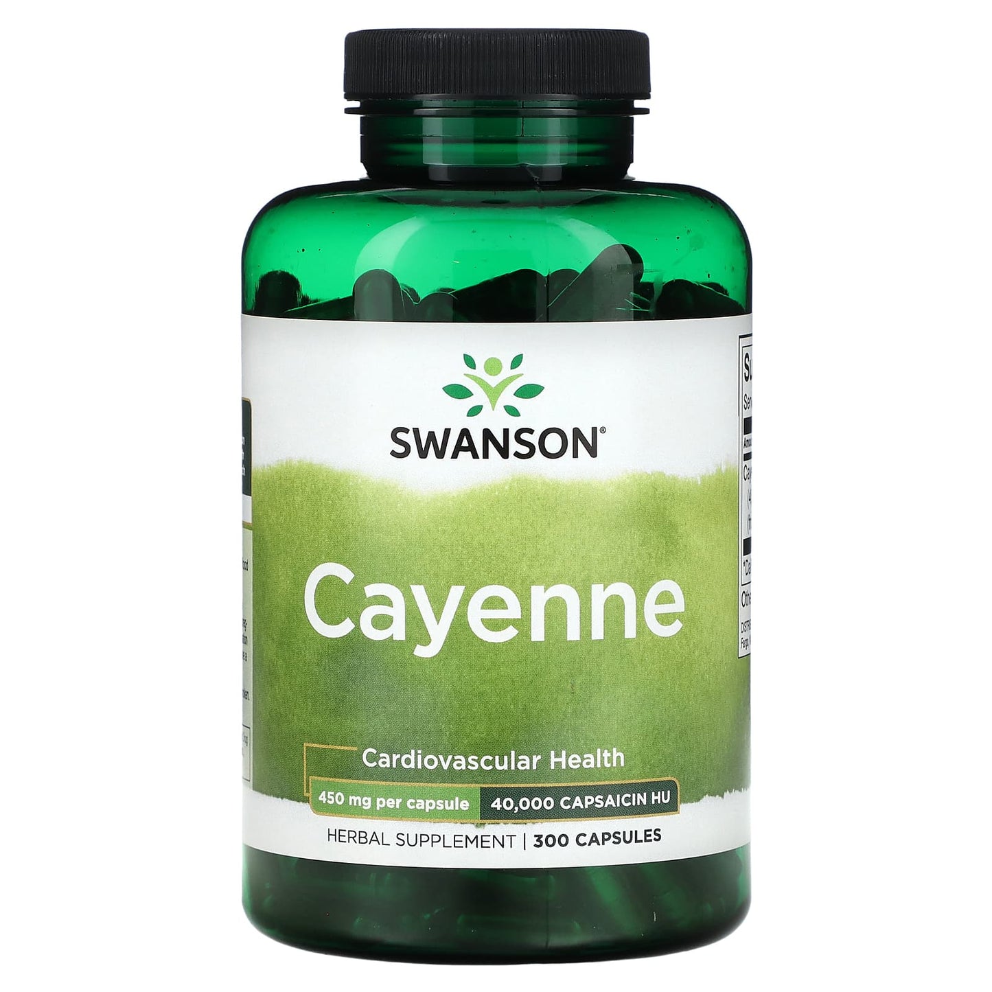 Swanson, Cayenne, 450 mg, 300 Capsules - Image 1