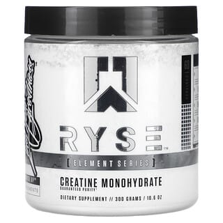 RYSE Element Series Creatine Monohydrate 300g for Strength & Endurance
