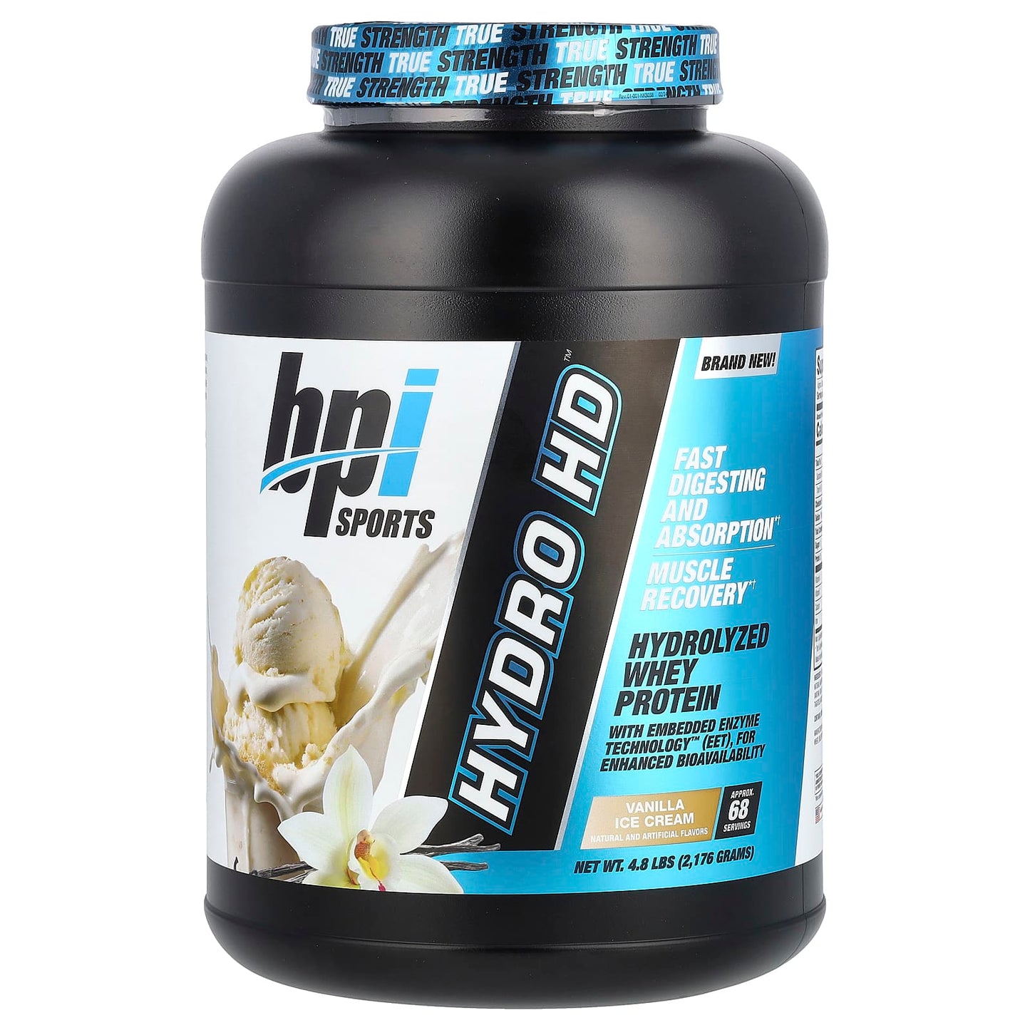 Unlock Lean Muscle Growth with BPI Sports Hydro HD Vanilla Ice Cream - Image 1