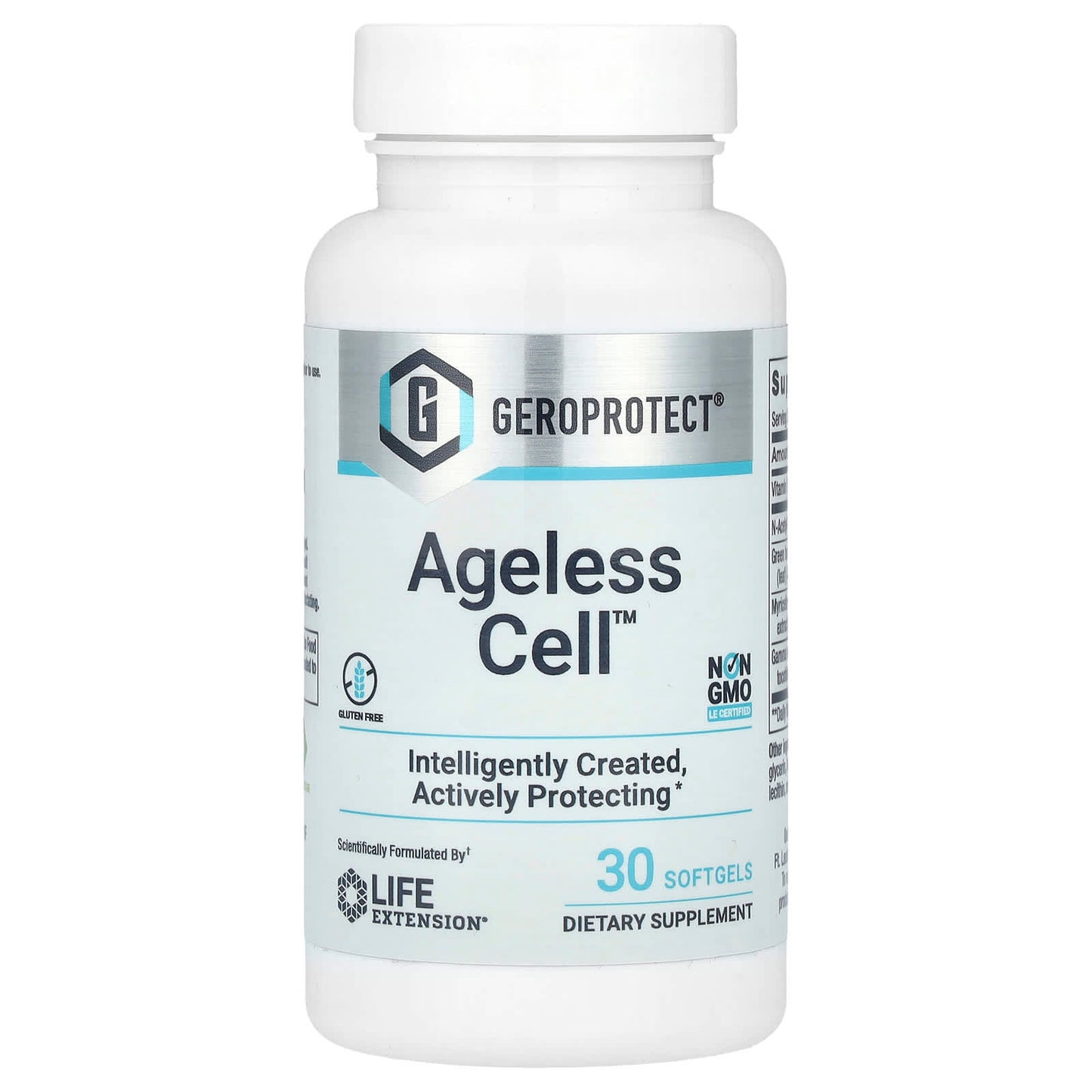 Life Extension, GEROPROTECT, Ageless Cell, 30 Softgels - Image 1