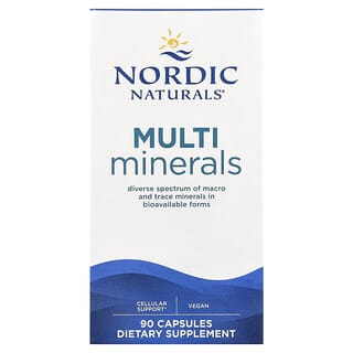 Nordic Naturals Multi Minerals, 90 Capsules - Cellular Health Support