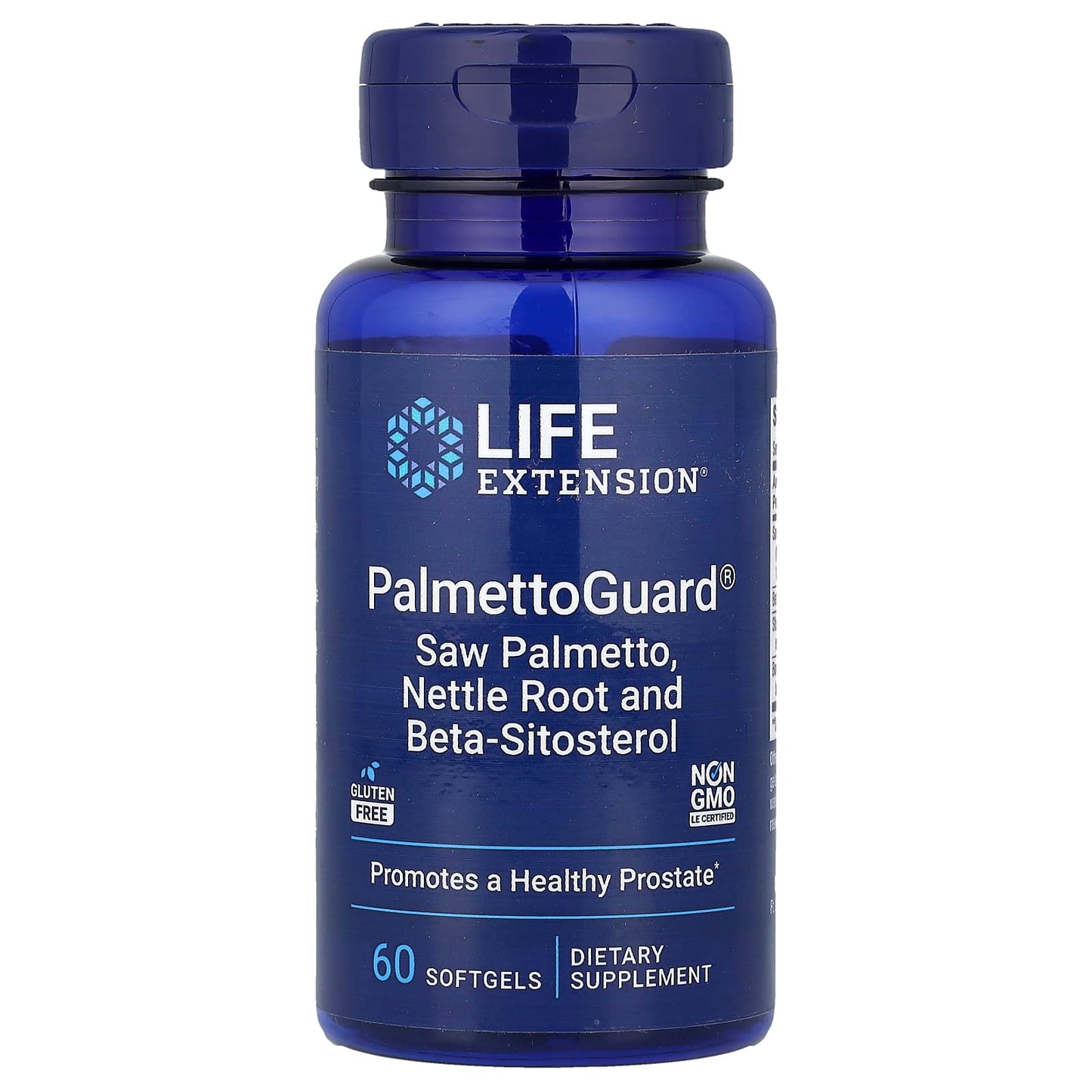 Life Extension, PalmettoGuard®, Saw Palmetto, Nettle Root and Beta-Sitosterol, 60 Softgels - Image 1