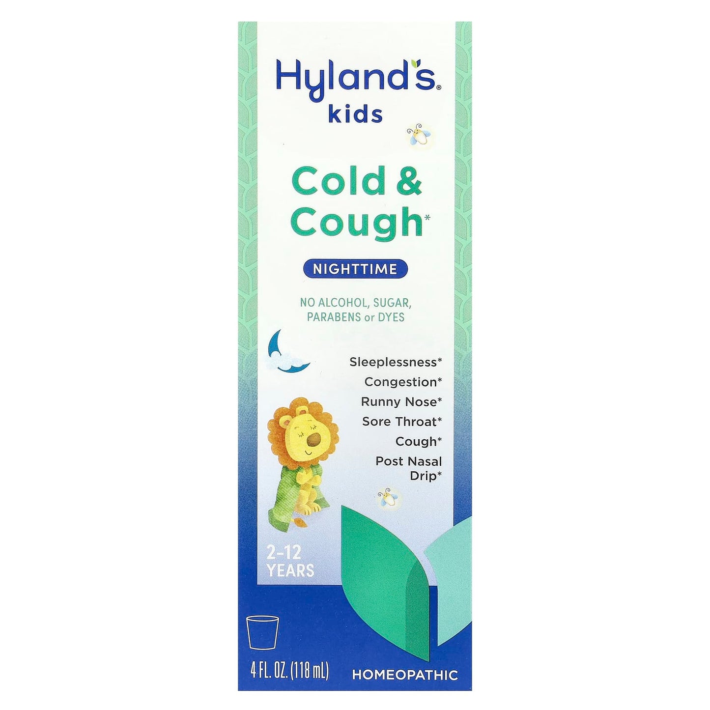 Natural Cold Relief for Kids - Hyland's Naturals Nighttime Cold & Cough - Image 1