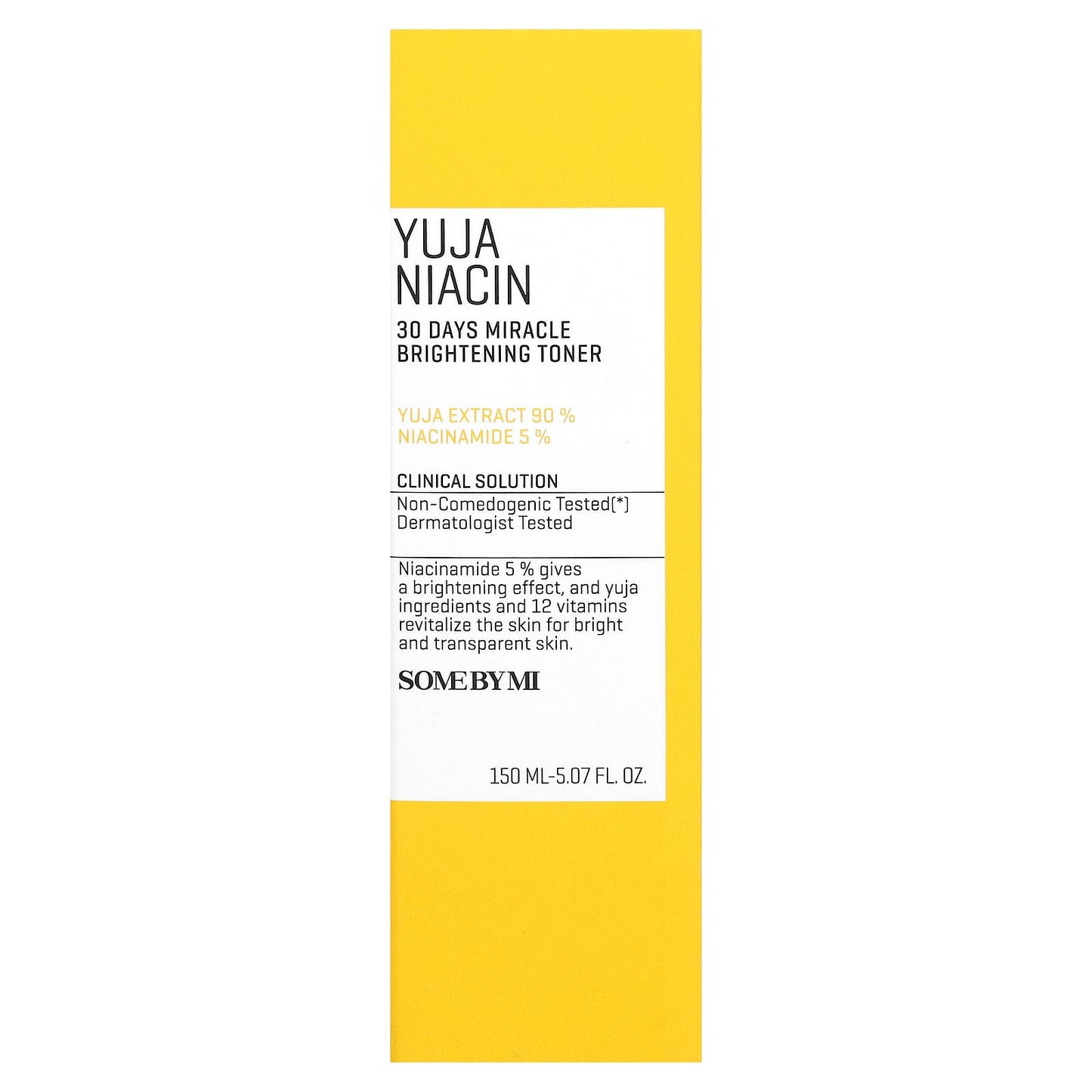 SOME BY MI, Yuja Niacin, 30 Days Bright Miracle Brightening Toner , 5.07 fl oz (150 ml) - Image 2