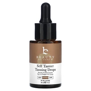 Get a Natural, Sun-Kissed Glow with Beauty By Earth Self Tanner Tanning Drops
