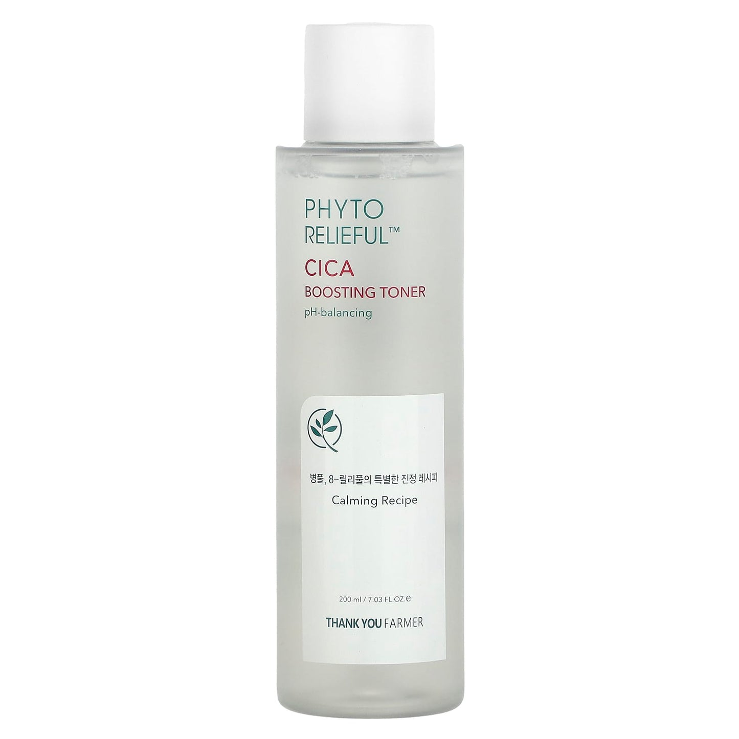 Thank You Farmer, Phyto Relieful, Cica Boosting Toner, 7.03 fl oz (200 ml) - Image 1