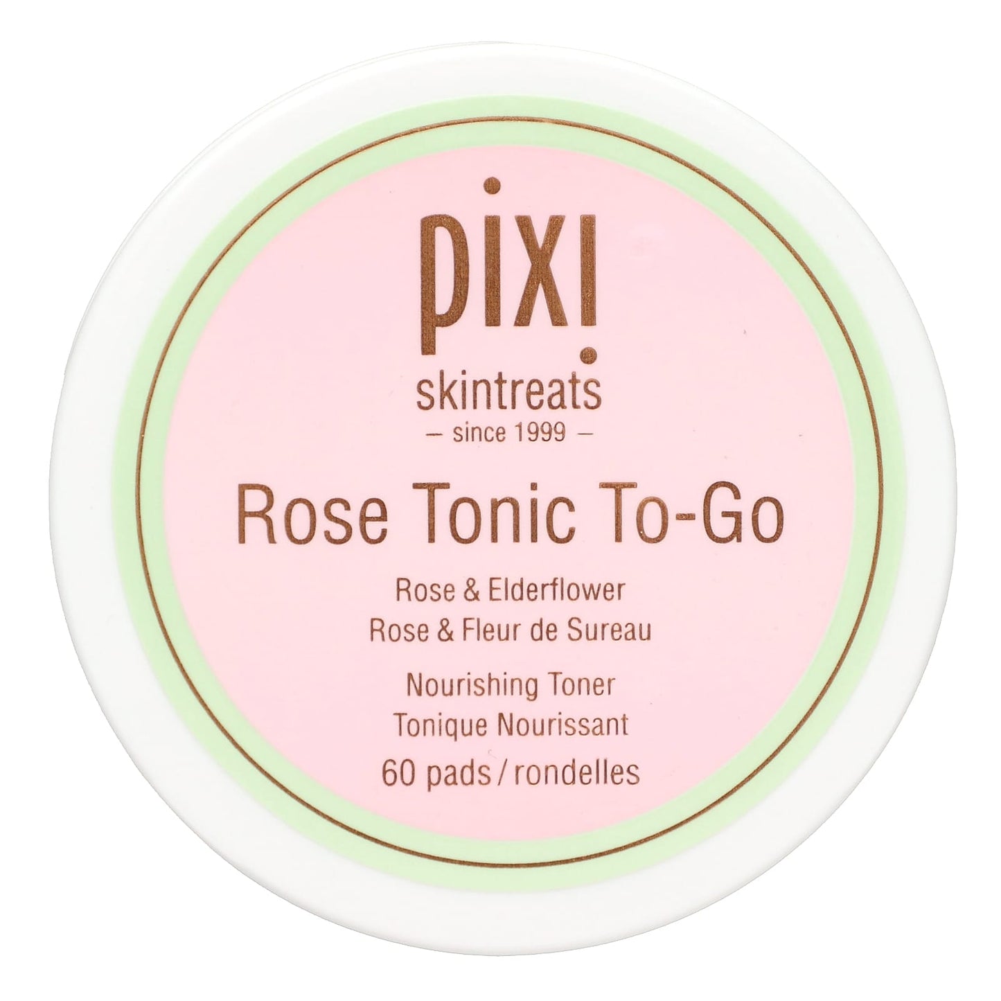 Pixi Beauty, Skintreats, Rose Tonic To-Go, 60 Pads - Image 1