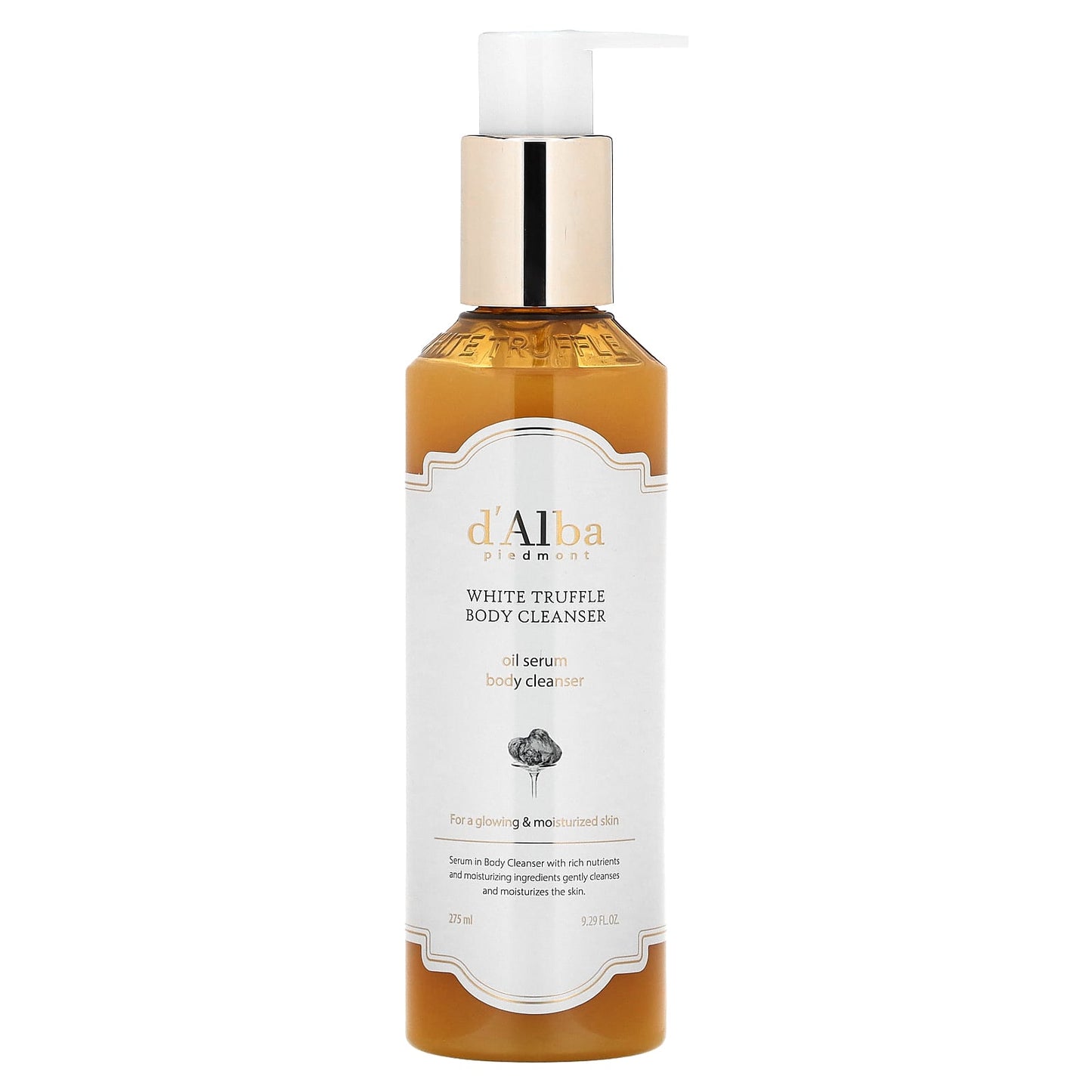 d'Alba White Truffle Body Cleanser for Glowing Skin, Vegan & Cruelty-Free - Image 1