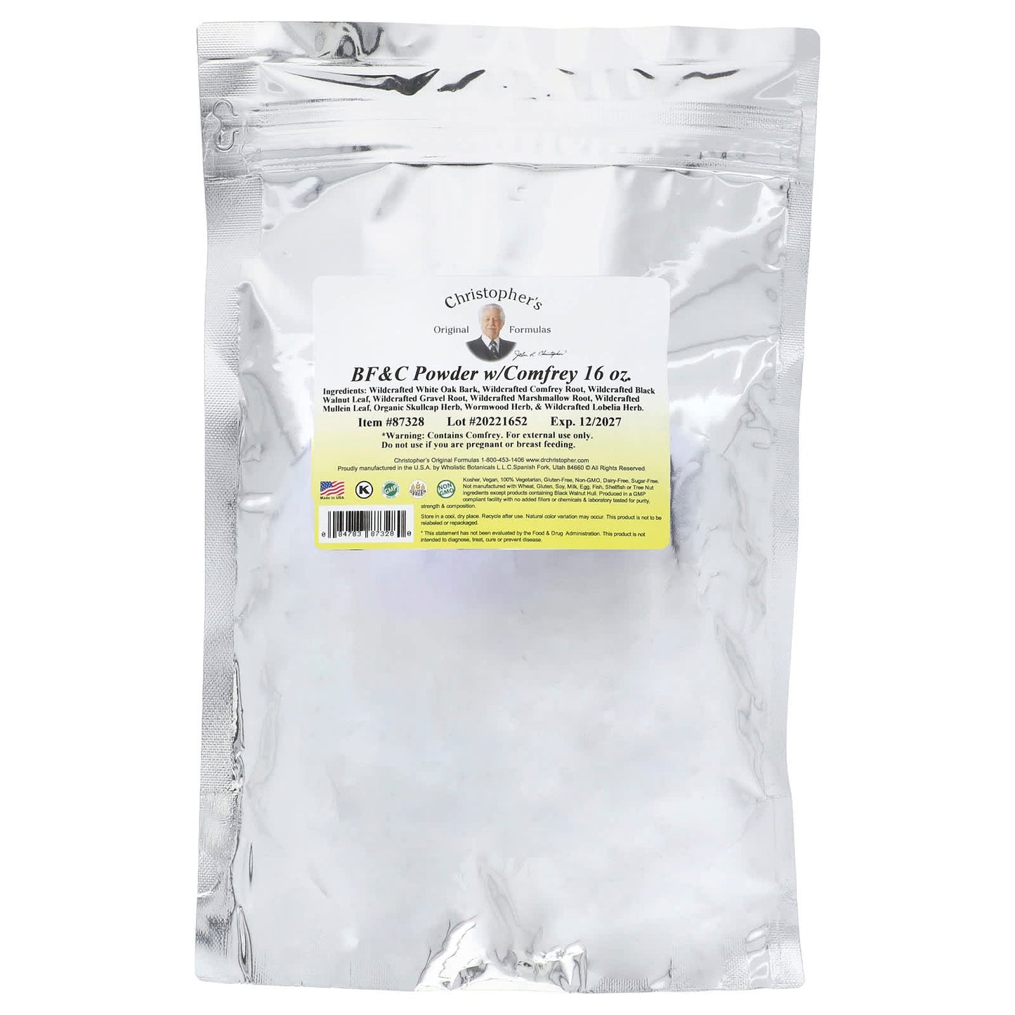 Christopher's Original Formulas, BF & Cartilage Support Powder - 16 oz - Image 2