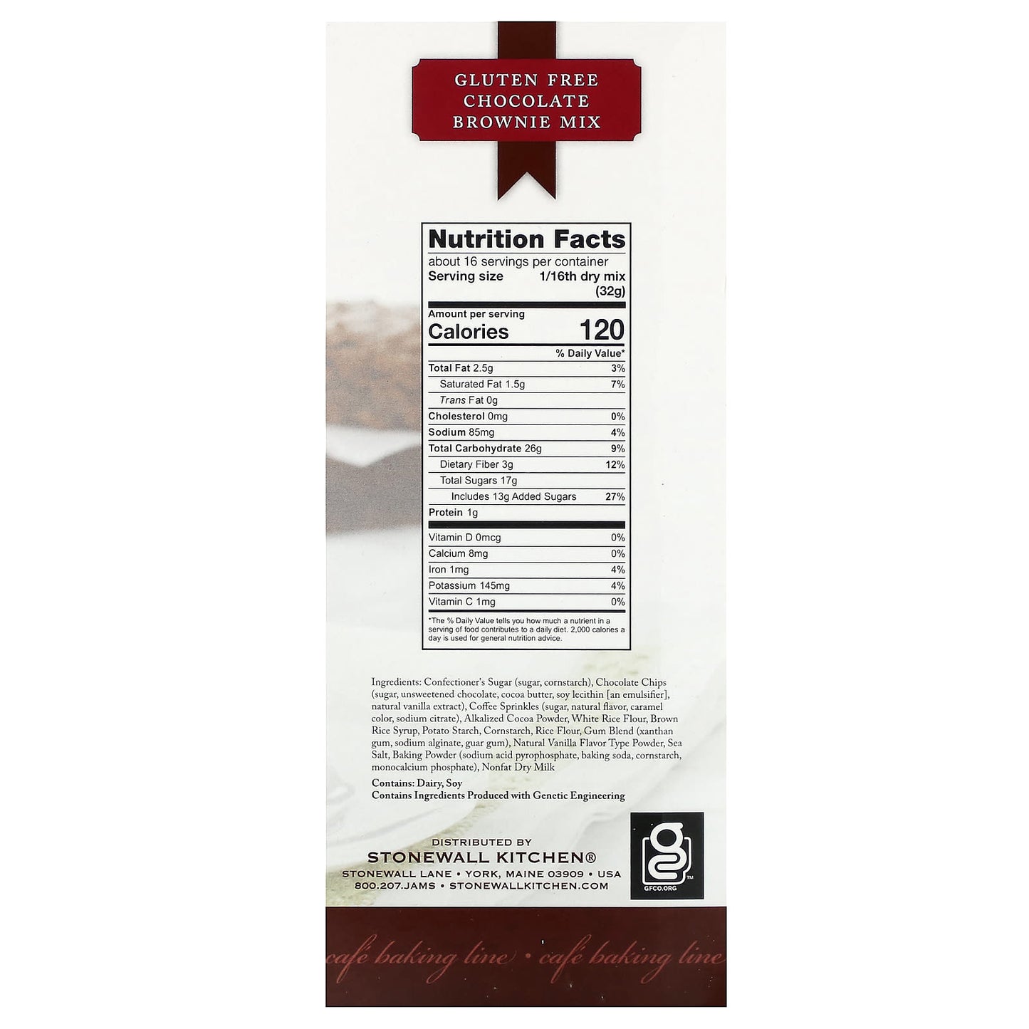 Stonewall Kitchen, Chocolate Brownie Mix, 18 oz (510.3 g)