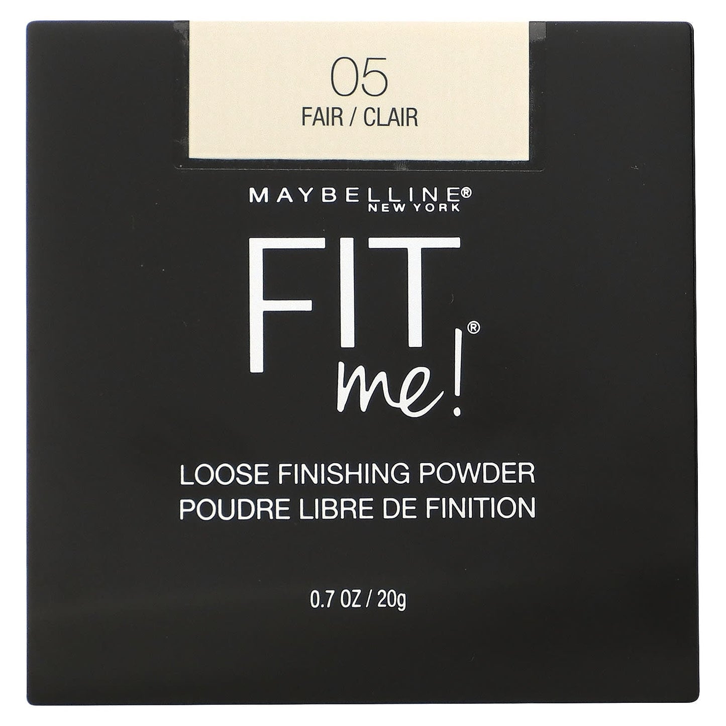 Maybelline, Fit Me, Loose Finishing Powder, 05 Fair, 0.7 oz (20 g) - Image 1