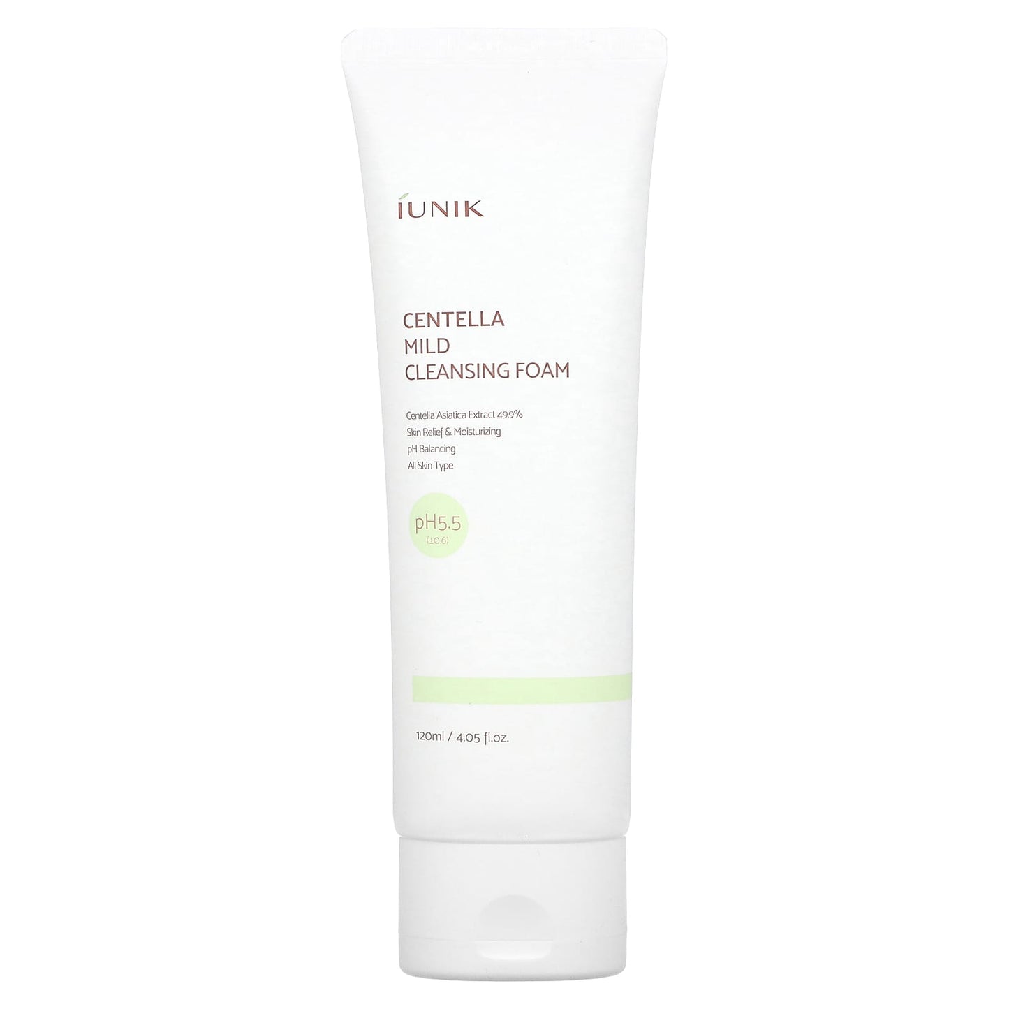 iUNIK Centella Mild Cleansing Foam for Balancing Skin pH - Image 1