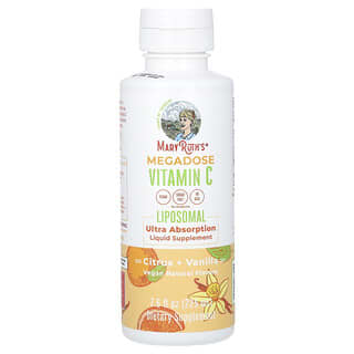 Vegan Liposomal Vitamin C Supplement by MaryRuth's - Ultra Absorption for Immune
