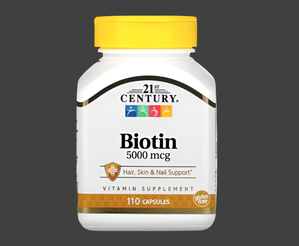 21st Century, Biotin, 5,000 mcg, 110 Capsules