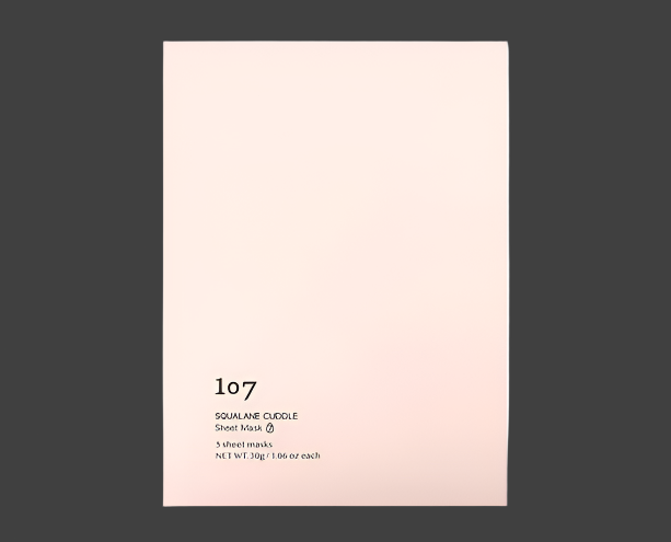 107 Beauty, Squalane Cuddle, Beauty Sheet Maasks, 5 Sheets, 1.06 oz (30 g) Each