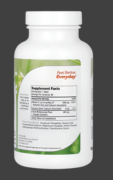 Zahler, Pure Way-C, Vitamin C and Bioflavonoids, 1,000 mg, 90 Tablets, Expiry"01/2027