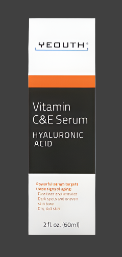 YEOUTH, Vitamin C & E Serum, 2 fl oz (60 ml), Expiry"04/2027